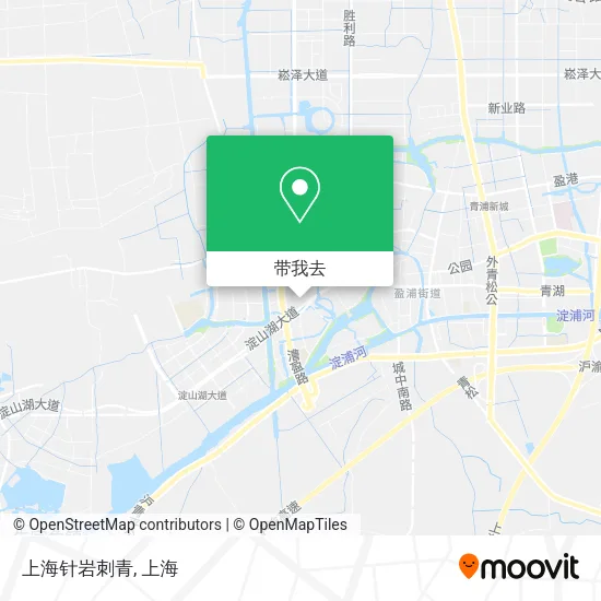 上海针岩刺青地图