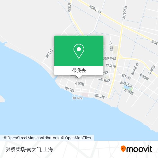 兴桥菜场-南大门地图