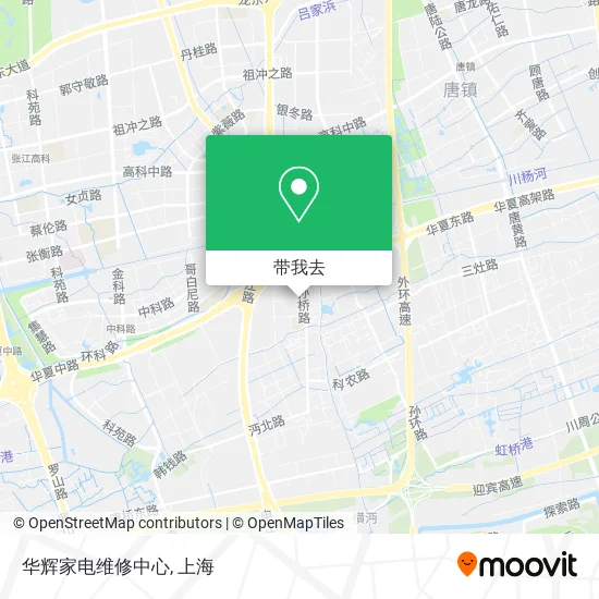 华辉家电维修中心地图