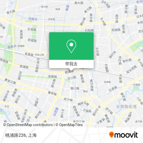 桃浦路226地图