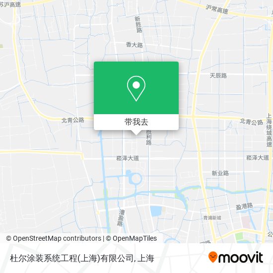 杜尔涂装系统工程(上海)有限公司地图