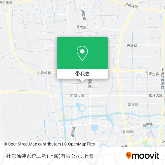 杜尔涂装系统工程(上海)有限公司地图
