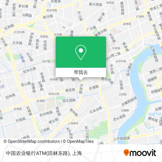 中国农业银行ATM(田林东路)地图