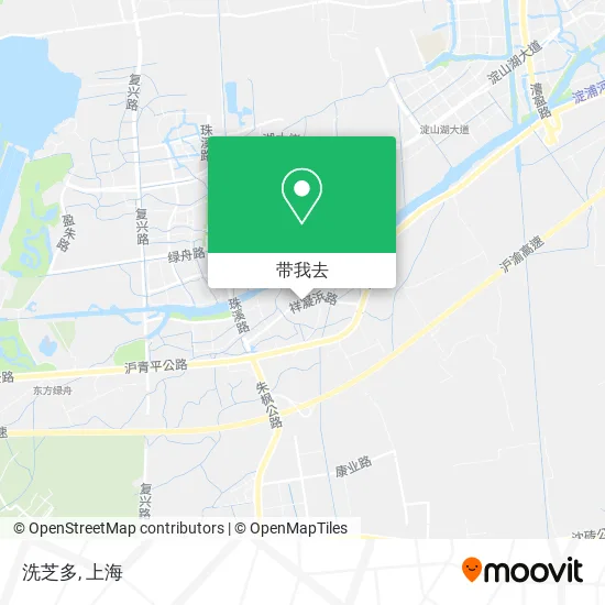 洗芝多地图