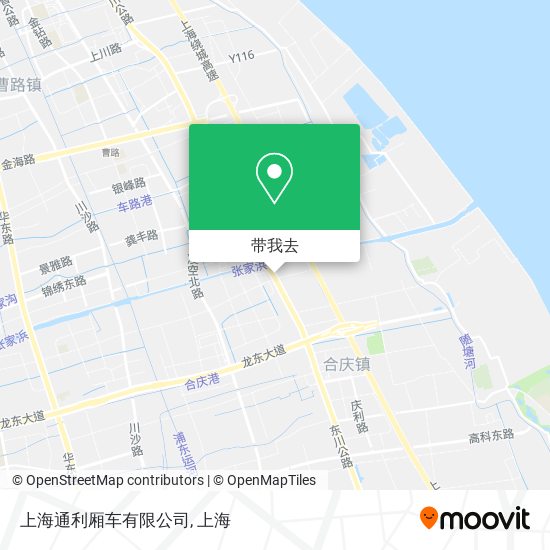 上海通利厢车有限公司地图