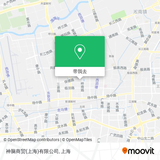 神脑商贸(上海)有限公司地图