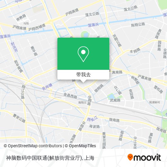 神脑数码中国联通(解放街营业厅)地图