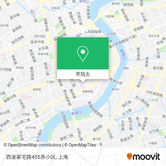 西凌家宅路455弄小区地图