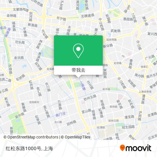 红松东路1000号地图