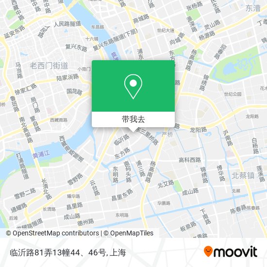 临沂路81弄13幢44、46号地图
