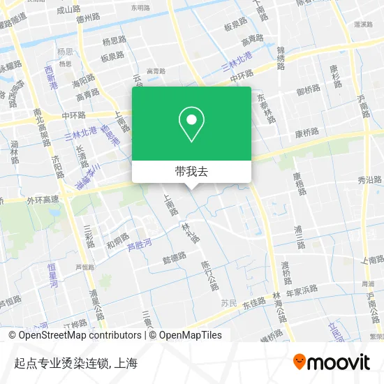 起点专业烫染连锁地图