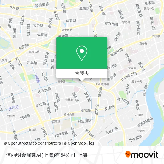 倍丽明金属建材(上海)有限公司地图