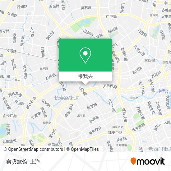 鑫滨旅馆地图