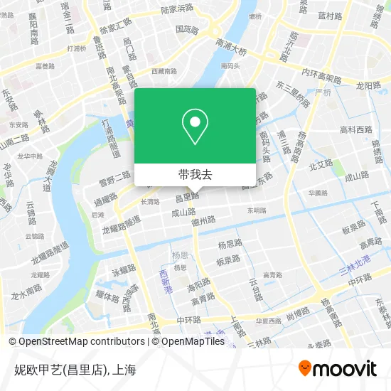 妮欧甲艺(昌里店)地图