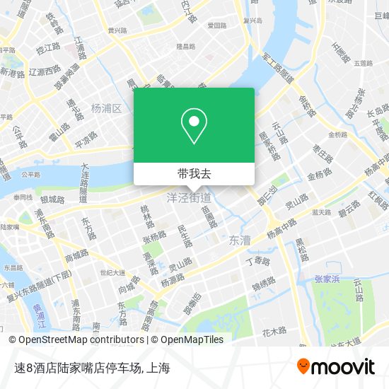 速8酒店陆家嘴店停车场地图