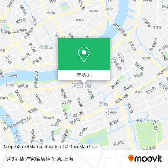 速8酒店陆家嘴店停车场地图