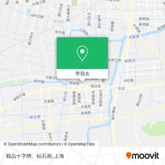 精品十字绣、钻石画地图