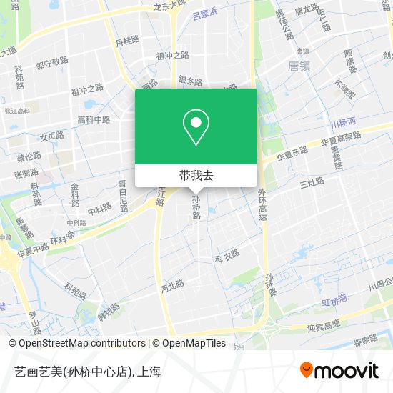 艺画艺美(孙桥中心店)地图