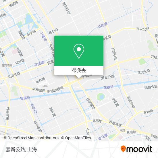 嘉新公路地图