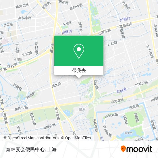 秦韩宴会便民中心地图