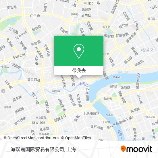 上海璞麗国际贸易有限公司地图