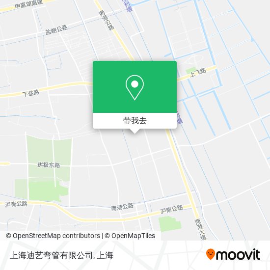 上海迪艺弯管有限公司地图