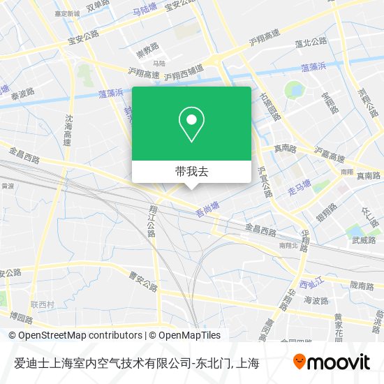 爱迪士上海室内空气技术有限公司-东北门地图