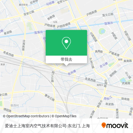 爱迪士上海室内空气技术有限公司-东北门地图