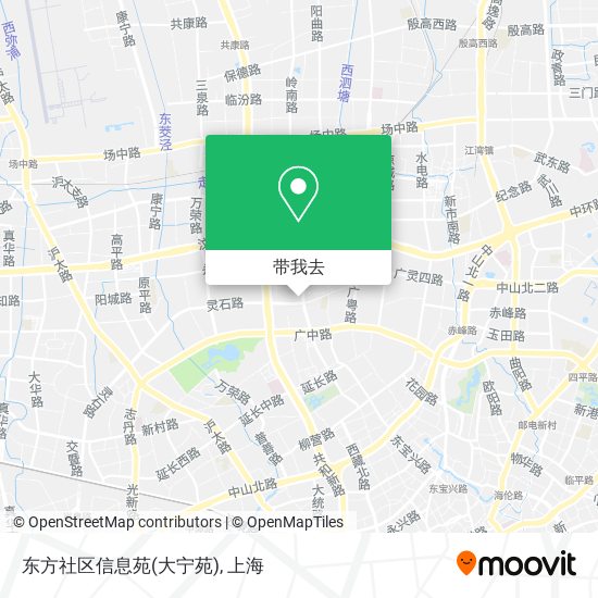 东方社区信息苑(大宁苑)地图
