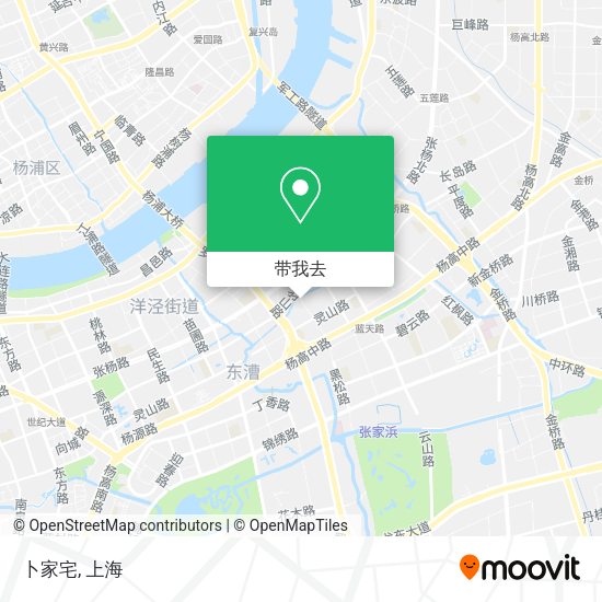 卜家宅地图