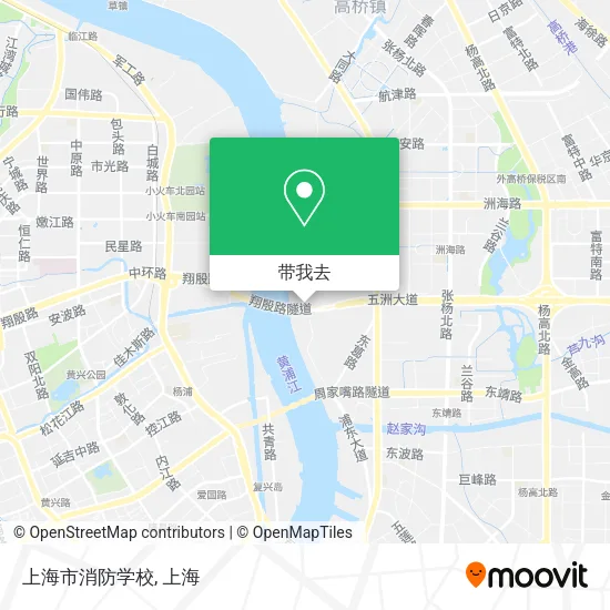 上海市消防学校地图