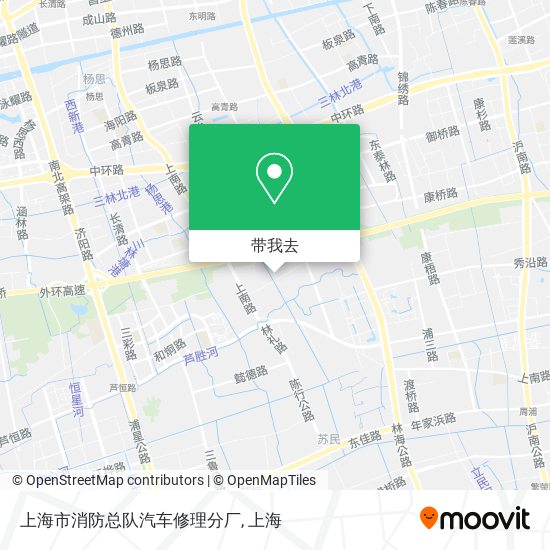 上海市消防总队汽车修理分厂地图
