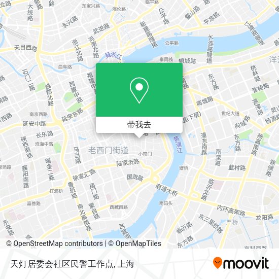 天灯居委会社区民警工作点地图