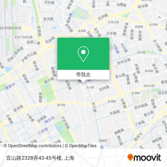 宜山路2328弄43-45号楼地图