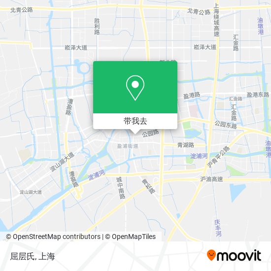 屈层氏地图