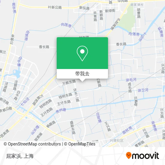 屈家浜地图