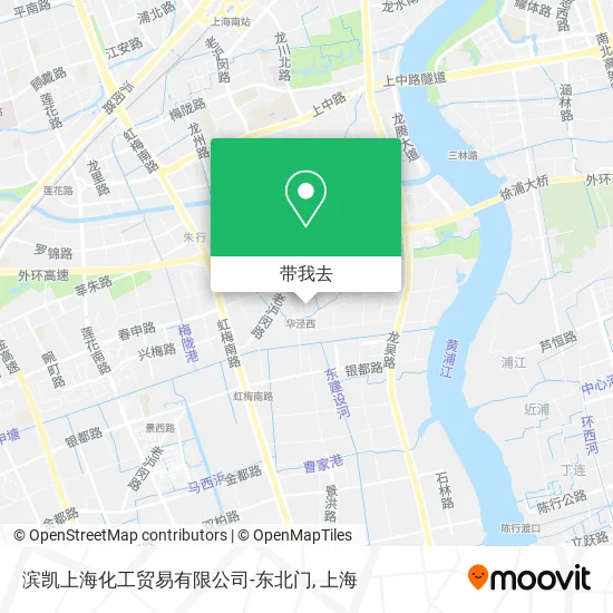 滨凯上海化工贸易有限公司-东北门地图