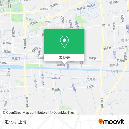 汇北村地图