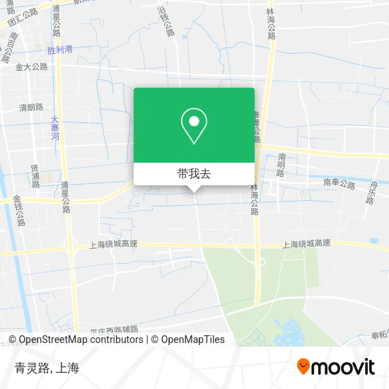 青灵路地图