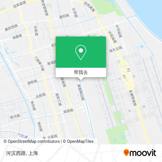 河滨西路地图