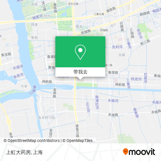 上虹大药房地图