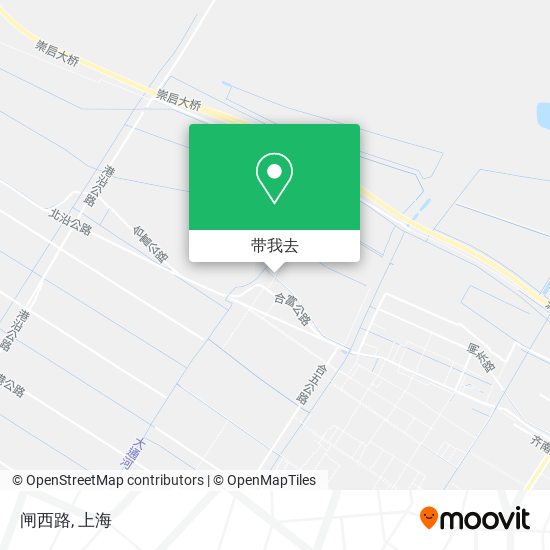 闸西路地图