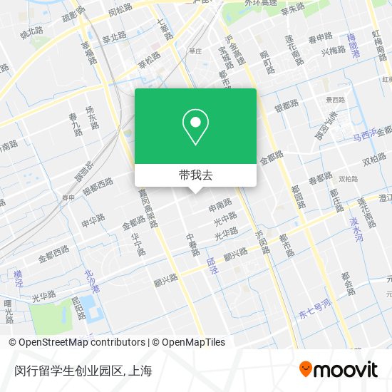 闵行留学生创业园区地图