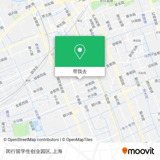 闵行留学生创业园区地图