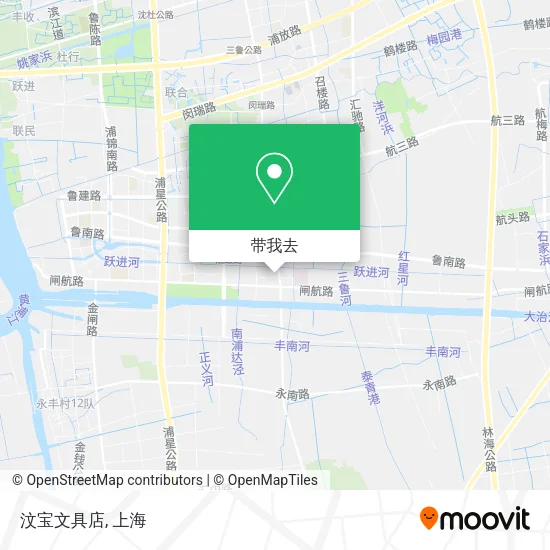 汶宝文具店地图