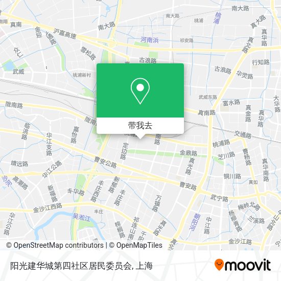 阳光建华城第四社区居民委员会地图