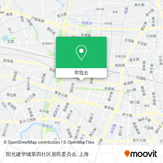 阳光建华城第四社区居民委员会地图