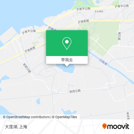 大莲湖地图
