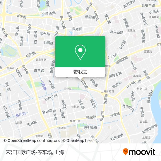 宏汇国际广场-停车场地图