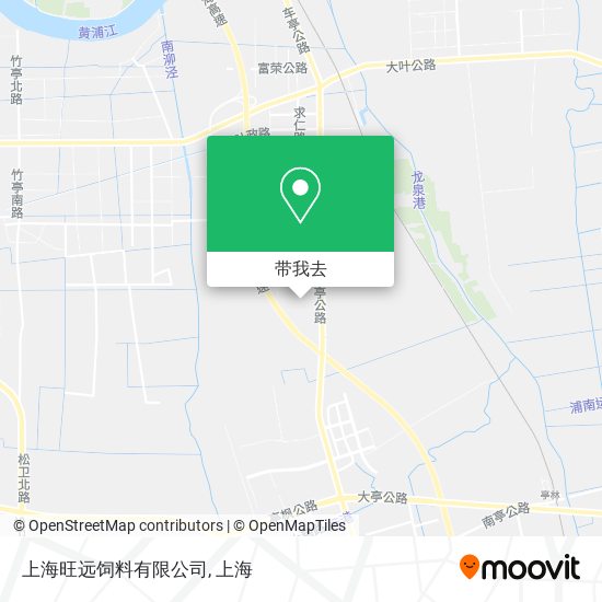 上海旺远饲料有限公司地图